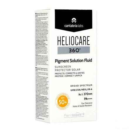 Heliocare 360 Pigment Solution Fluid Ip50+ Fl 50 ml  -  Hdp Medical Int.