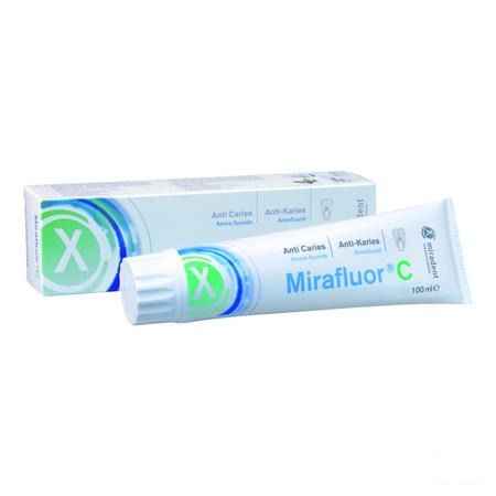 Mirafluor Tandpasta 100 ml  -  Eureka Pharma
