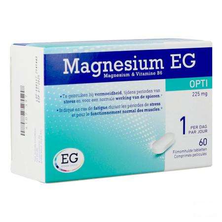 Magnesium Opti Eg 225 mg Comprimes 60  -  EG