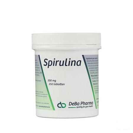 Spirulina Comprimes 250x500 mg  -  Deba Pharma