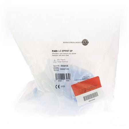 Pari P7v Set Lcd + masker Volw + luchtslang 022 gr  -  Infinity Pharma