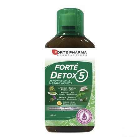Forte Detox 5 Flacon 500 ml  -  Forte Pharma