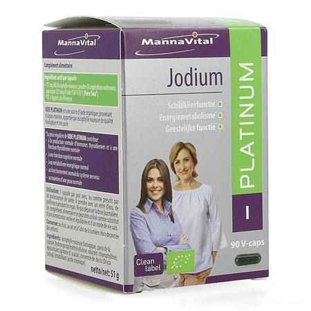 Mannavital Jodium Platinum Bio V-Caps 90