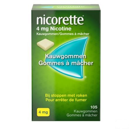 Nicorette Gomme Mach 105x4 mg