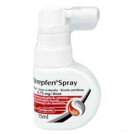 Strepfen 8.75 mg Spray Oromucosaal Oplossing 15 ml