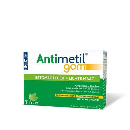 Antimetil Gom 24 Gommes  -  Tilman