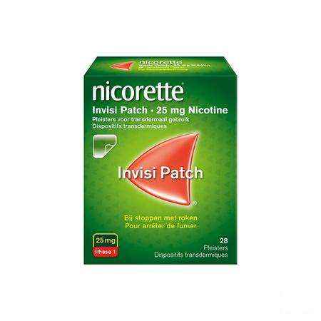 Nicorette Invisi 25 mg Patch Transderm. 28