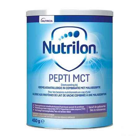 Nutrilon Pepti Mct Poeder Blik 450 gr  -  Nutricia
