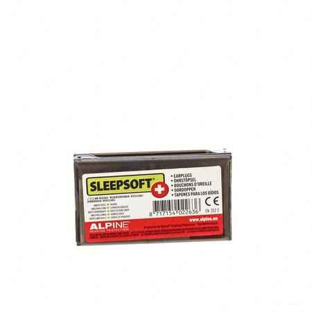 Alpine Sleep Soft Plus Oordoppen Met Filter 1P
