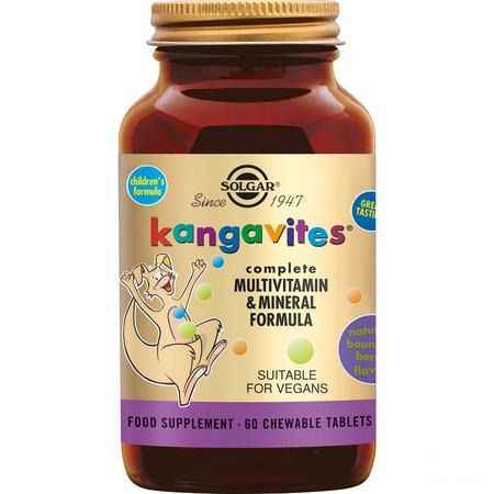 Solgar Kangavites Bouncing Berry kauwtabletten 60  -  Solgar Vitamins