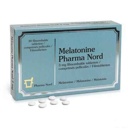 Melatonine Pharma Nord 3 mg Filmomh Tabl 30 X 3 mg  -  Pharma Nord