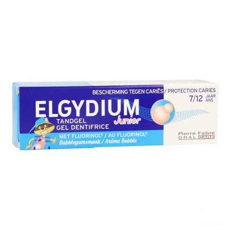 Elgydium Junior Bubble Tandp 7-12j zonder parab. 50 ml