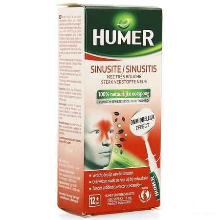 Humer Sinusite Spray Nasal 15 ml  -  Urgo Healthcare