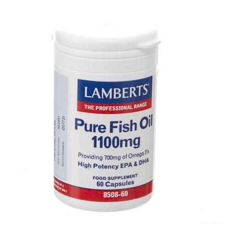 Lamberts Huile Poisson Pur 1100 mg Capsule 60  -  Health Benefits 08