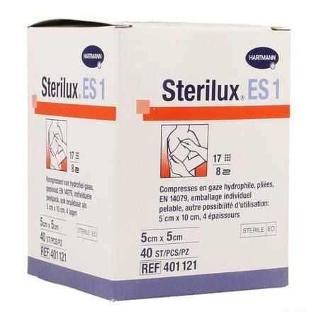 Sterilux Es1 Compresse Sterile 8Pl 5,0X 5,0Cm 40 4011219  -  Hartmann