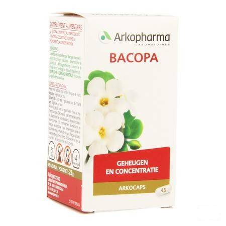 Arkogelules Bacopa Vegetal 45  -  Arkopharma