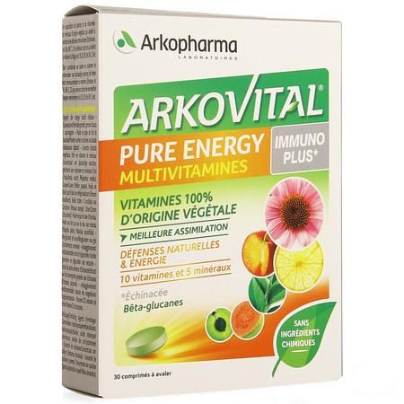 Arkovital Pure Energy Immunoplus Comprimes 30  -  Arkopharma