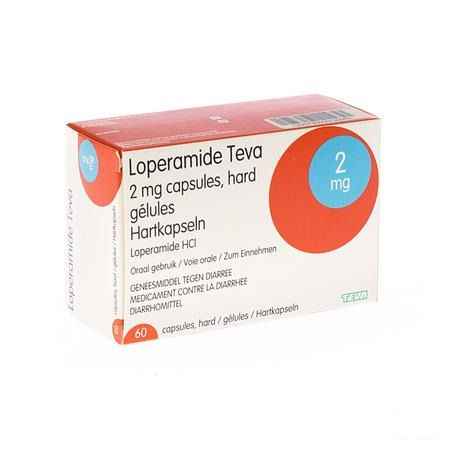 Loperamide Teva Capsule 60 X 2 mg 