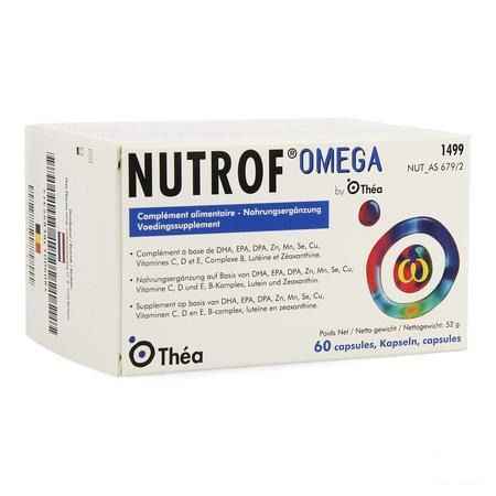 Nutrof Omega Voedingsuppl.ogen Capsule 60 