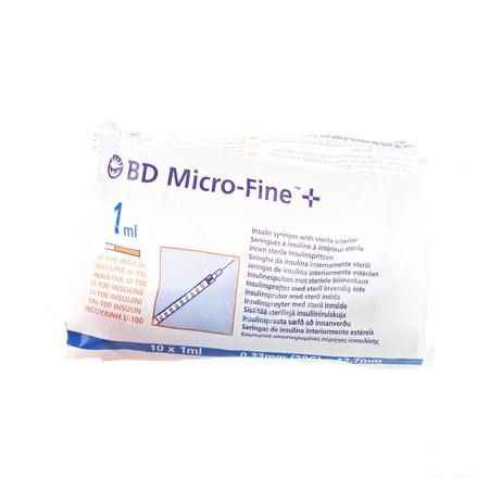 Bd Microfine+ Ins.Spuit 1,0  ml 29G 12,7Mm100 324827