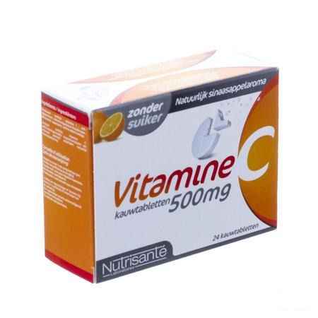 Vitamine C 500 mg Comprimes A Croquer Tube 2x12  -  Nutrisante