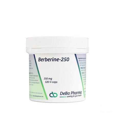 Berberine 250 mg V-Caps 120  -  Deba Pharma