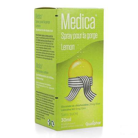 Medica Spray Pour La Gorge Lemon 30 ml