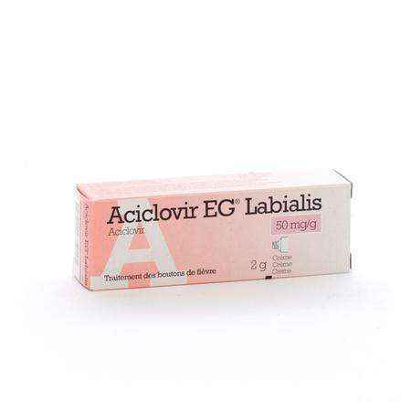 Aciclovir EG Labialis Creme 2gr  -  EG