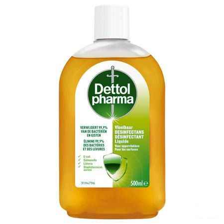 Dettolpharma Desinfectant Liq. Original 500 ml  -  Reckitt Benckiser Healthcare