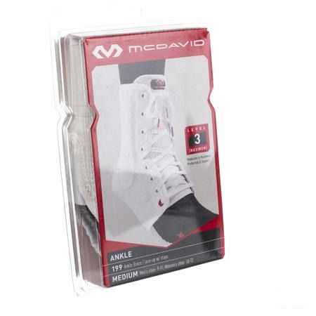 Mcdavid Lightweight Ankle Brace White M 199