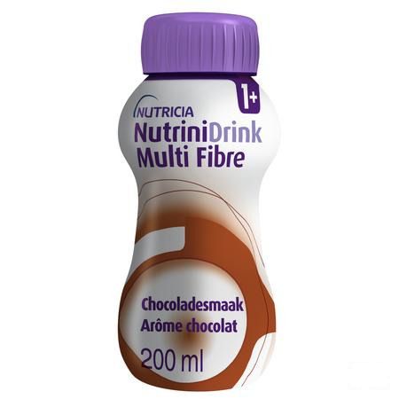Nutrinidrink Chocolade Multi F. + 12m Flacon 200 ml 65599  -  Nutricia