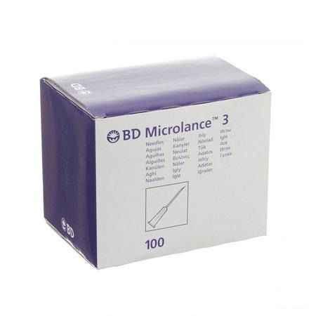 Bd Microlance 3 Nld 30G 1/2 Rb 0,3X13Mm Geel 100