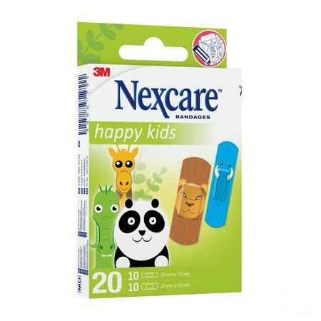 Nexcare 3m Happy Kids Dieren Pleister 20 N0920an  -  3M