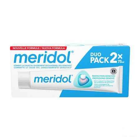 Meridol Dentifrice Protection Gencives 2X75 ml