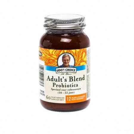 Udo S Choice Adults Blend Probiotique V-Capsule 60  -  Ojibwa-De Roeck
