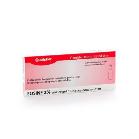 Eosine 2% Qualiphar Monodosissen Ampoule 10x2 ml