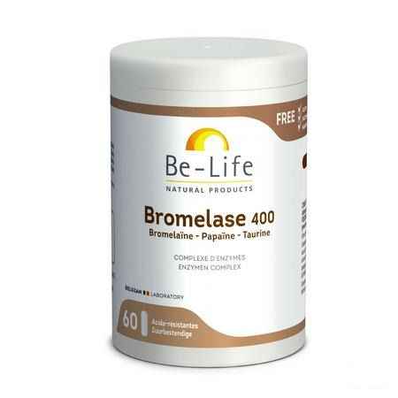 Bromelase 400 Enzymes Be Life Pot Gel 60  -  Bio Life