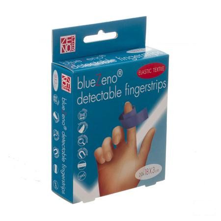 Bluezeno Detectable Fingerstrip 18,0x3,0cm 20  -  Zeno Phar
