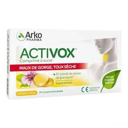 Activox Verzachtend Keel Honing Citroen Past 24  -  Arkopharma