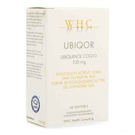 Ubiqor Ubiquinol 100 mg Softgels 60