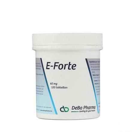 E-forte Comprimes 120x60 mg  -  Deba Pharma