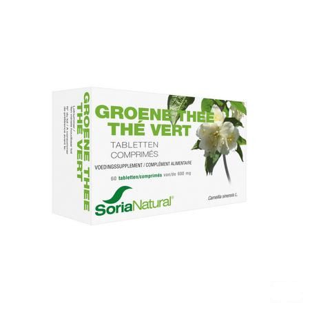 Soria Te Verde 60 Tabletten  -  Soria Bel