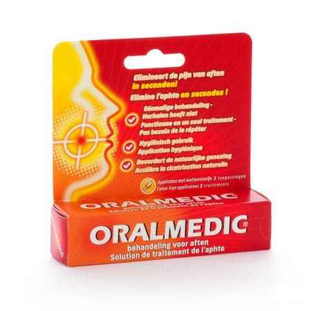 Oralmedic Contre Aphtes Applicateur 3  -  Ixx Pharma
