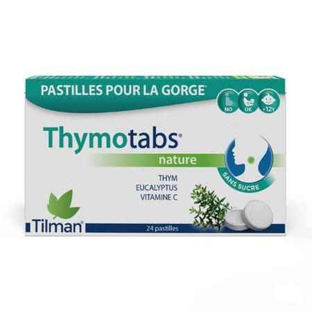 Thymo Tabletten Natuur Zuigtabl 24  -  Tilman