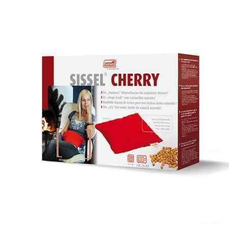 Sissel Cherry Coussin Noyaux Cerise 23x26cm Rouge  -  Sissel