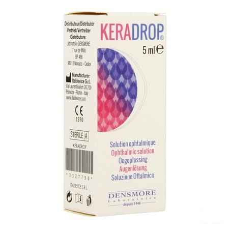 Keradrop Oplossing Ophtalm. Flacon 5 ml  -  Densmore Laboratoire