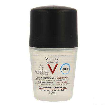 Vichy Homme Deo Anti trans Anti stre.prot.48h Roller50 ml  -  Vichy