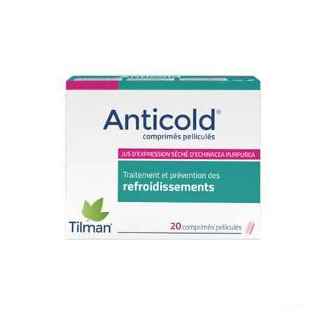 Anticold Filmomhulde Tabletten 20  -  Tilman