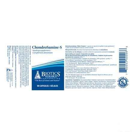 Biotics Chondrosamine-S 90 capsules  -  Energetica Natura