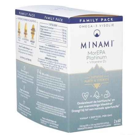 Minami Morepa Platinum + Vit D3 Caps 120  -  Nestle